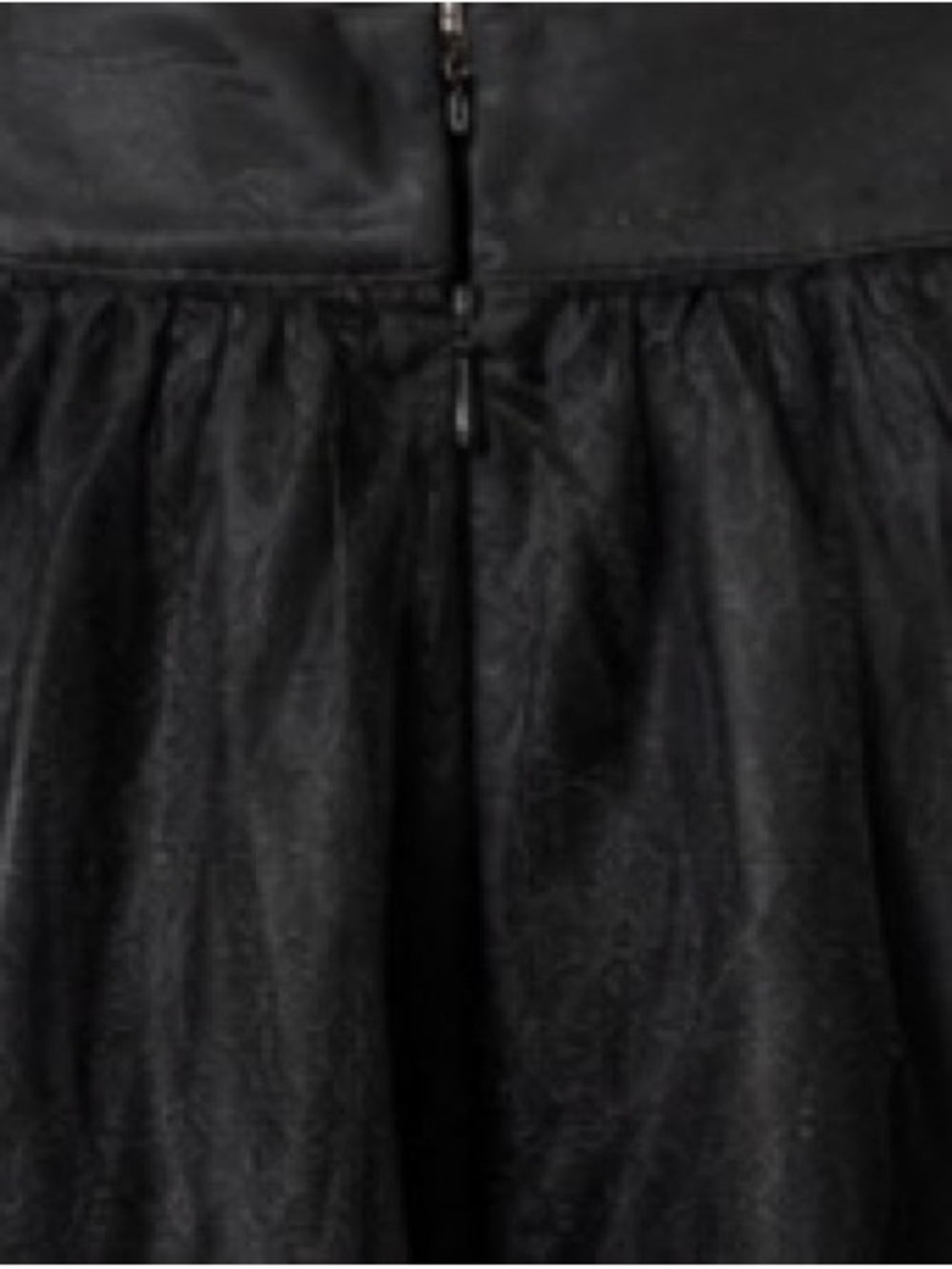 Alexandra Grecco New York Black Tulle Overlay Skirt – Size 8 - Picture 4 of 6
